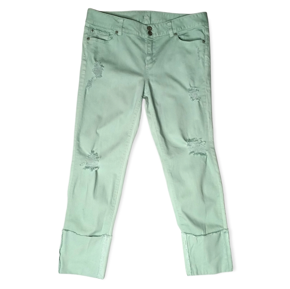 Soho New York & Co. Distressed Boyfriend Jeans